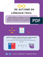 Ley de Autismo en Lenguaje Fácil: Ley #21.545, Que Establece La Promoción de La