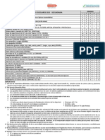 Lista de Útiles Escolares 2021 - Secundaria: Grados