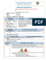 Sesion 2 Matematica Realizamos Comparaciones