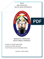 Que Es La Deriva Continrntal Tarea 3 de Mineralogia