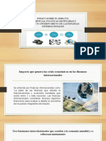 Ensayo Sobre El Impacto, Diferencias, Politicas Monetarias Y Producto Interno Bruto de Las Finanzas Internacionales