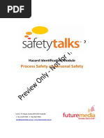 Process Safety or Personal Safety Support Material