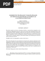 Arellano, Ignacio - Elementos Teatrales y Parateatrales en Fiestas Hagiográficas Barrocas (Las Fiestas Jesuitas)