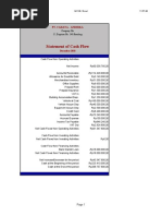 Statement of Cash Flow: Pt. Cahaya - Andhika