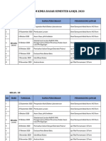 (Jadwal) Praktikum Kimia Dasar