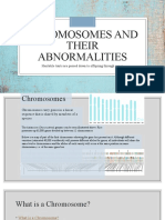 4 - Chromosomes and Their Abnormalities