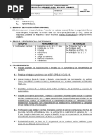 GMI-MIN-PET-22 Construcción de Muro para Poza de Bombeo Antes