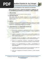 TDR - Apoyo Unidad de Desarrollo Ambiental