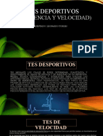 TES DEPORTIVOS (Resistencia y Velocidad)