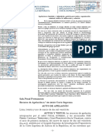 Prisión Preventiva Pedro Castillo Terrones y Otros