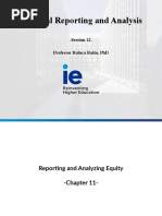 Financial Reporting and Analysis: - Session 12-Professor Raluca Ratiu, PHD