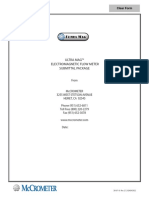 Ultra Mag™ Electromagnetic Flow Meter Submittal Package