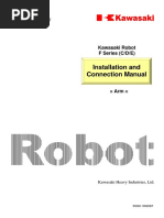 Installation and Connection Manual: Kawasaki Robot F Series (C/D/E)