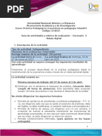 Guia de Actividades y Rúbrica de Evaluación - Escenario 3 - Relato Digital