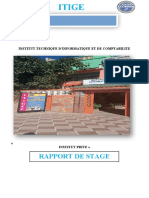 Rapport de Stage: Institut Technique D'Informatique Et de Comptabilite