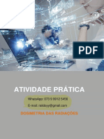 Atividade Prática Dosimetria Das Radiações