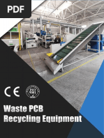 E Waste PCB Recycling Line