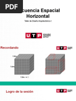 Secuencia Espacial Horizontal: Taller de Diseño Arquitectónico I