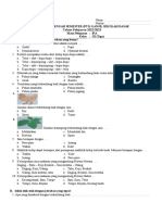 Soal UTS IPA Kls 3 Baru