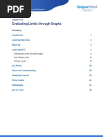 Evaluating Limits Through Graphs: Lesson 1.2