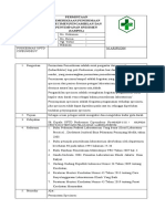 Sop Permintaan Pemeriksaan, Penerimaan Specimen, Pengambilan Dan Penyimpanan Spesimen (Sampel)