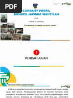 Company Profil Bumdes Jawara Wantilan: Oleh: Pengelola Harian