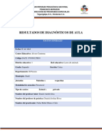 Resultados de Diagnósticos de Aula Nidia