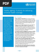 Who Uhl Technical Brief Healthyageing