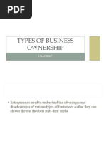 Types of Business Ownership