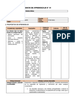 5° Grado - Sesiones Del 03 Al 05 de Abril