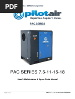 Pilot Pac Industrial 7.5 11 15kw Rotary Screw