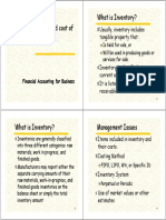 Inventories and Cost of Sales What Is Inventory?: Financial Accounting For Business