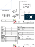 Dimensions: (MM) Recommended Land Pattern: (MM) : Scale - 2,5:1