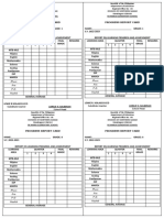 Progress Report Card