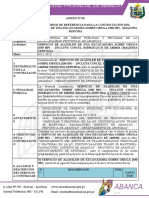 TDR Del Servicio de Alquiler de Una Excavadora Sobre Oruga-Mag