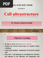 Cell Ultrastructure: Tissues of The Body Module