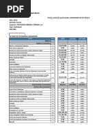 Reporte de Estados Financieros: %V Sub %V Total