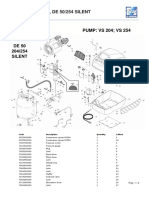 Compresor Medical DE 50-204 DE 50-254 SILENT