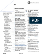 Instructions For Form 1120-F: Future Developments The Taxpayer Advocate Service