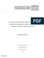 Plan de Iniciativa Empresarial Fabricación de Muebles Modulares Personalizados A Partir de Aglomerado Melamínico, Dirigidos Al Mercado Bogotano