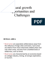 Rural Growth Opportunities and Challenges