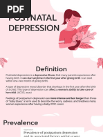 Postnatal Depression