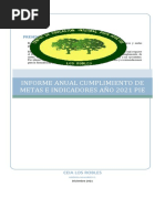 Informe Evaluacion Anual Pie Metas 2022