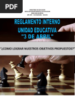 "¿Como Lograr Nuestros Objetivos Propuestos?": Departamento