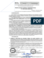 Heval: Resolución Consejo Universitario #3295-2022-UNHEVAL