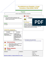 Procedimiento para Respaldar y Cargar Parámetros A Relé Multilin 750/760