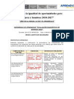 Evaluación Diagnóstica 5TO 2023 - Comunicación