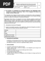 Antecedentes Generales Del Trabajador: Derecho A Saber Artículo 21, Decreto Supremo #40