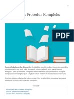 Contoh Teks Prosedur Kompleks: Oleh Jensen Topata