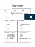 Lectura Complementaria - El Diario de Ana Frank